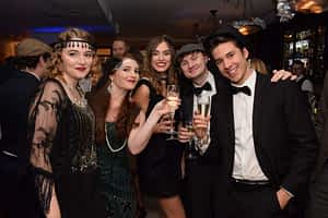 1920s christmas party london